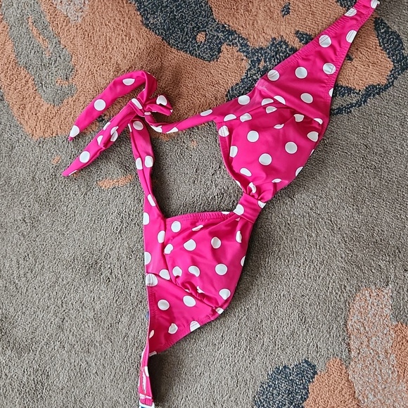 Esther Williams Polka Dot High waisted Bikini - Picture 3 of 8